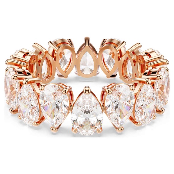Swarovski Rose-gold “Matrix Vittore” Ring - Picture 9 of 10